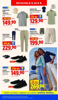 aktuální leták Lidl 3.8.2026-9.8.2026