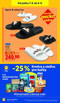 aktuální leták Lidl 3.8.2026-9.8.2026