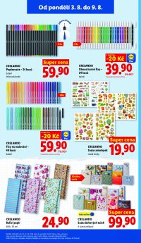 aktuální leták Lidl 3.8.2026-9.8.2026