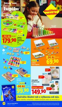 aktuální leták Lidl 3.8.2026-9.8.2026