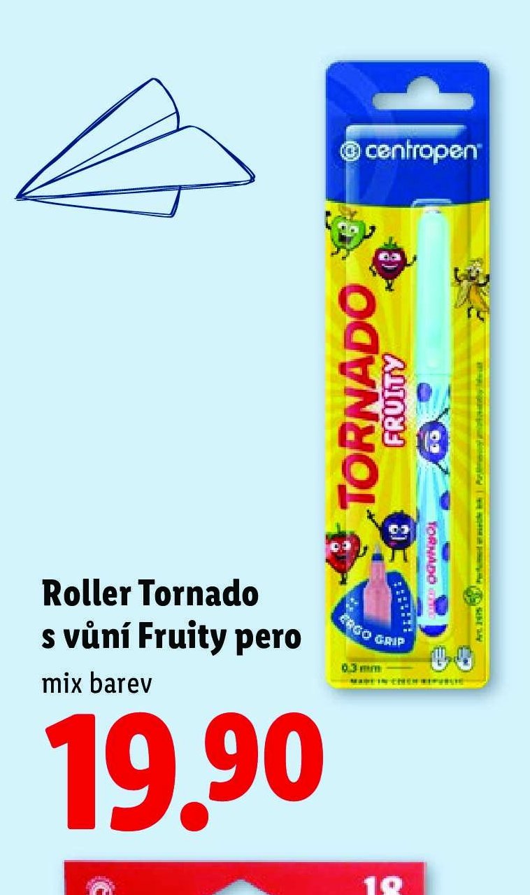 Roller Tornado s vůní Fruity pero