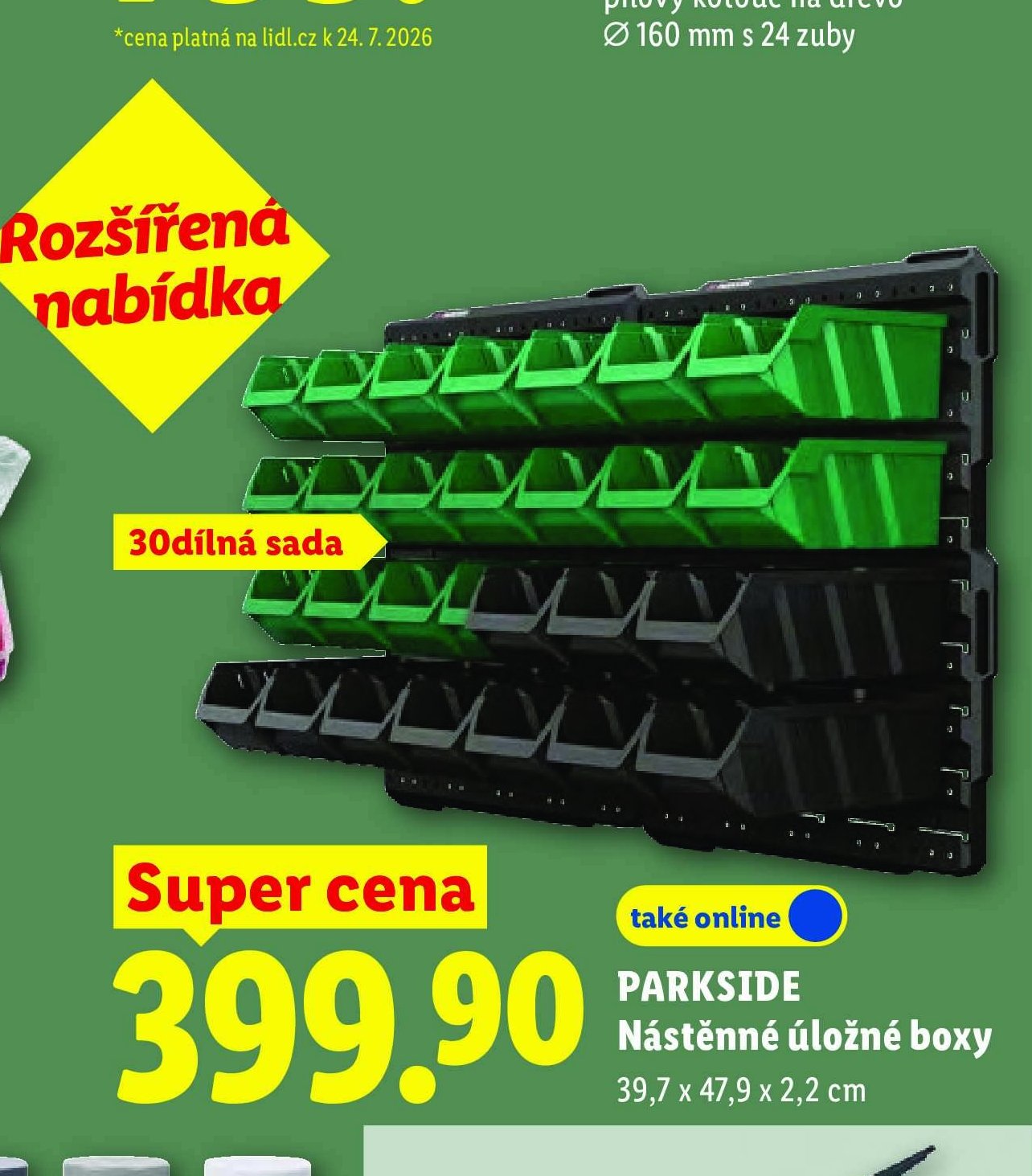 PARKSIDE Nástěnné úložné boxy