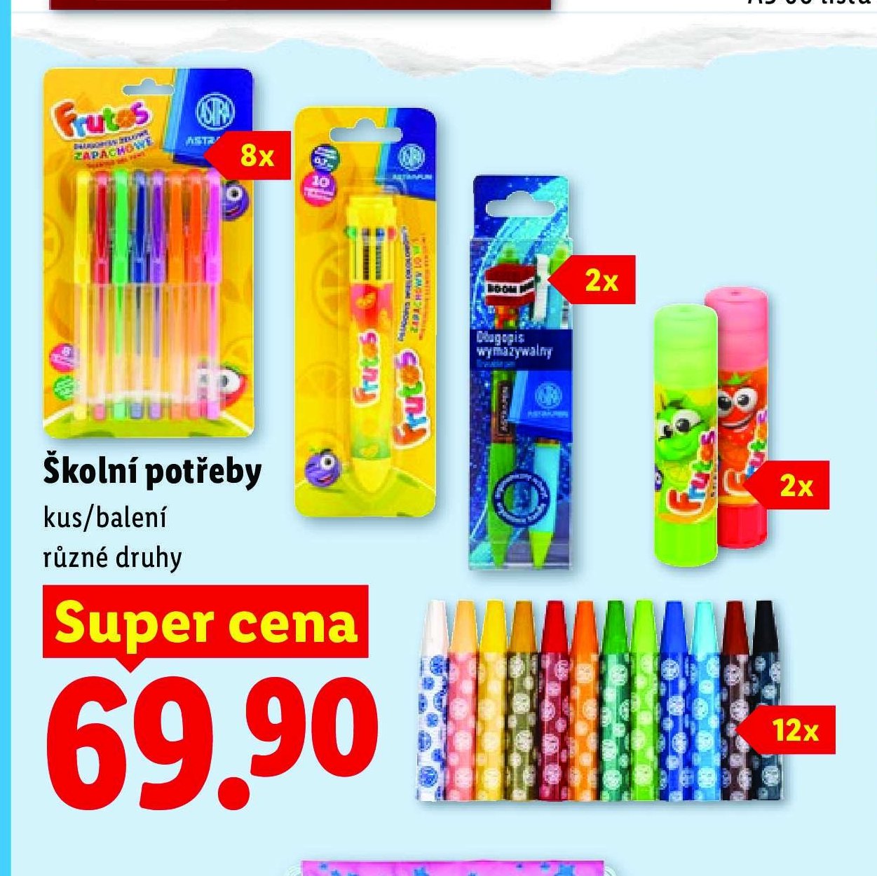 Školní potřeby