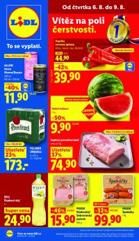 aktuální leták Lidl 6.8.2026-9.8.2026