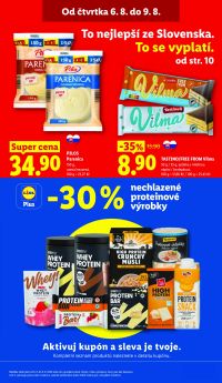 aktuální leták Lidl 6.8.2026-9.8.2026