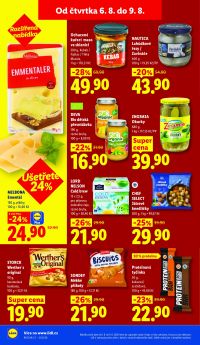aktuální leták Lidl 6.8.2026-9.8.2026