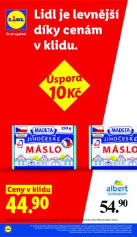 aktuální leták Lidl 6.8.2026-9.8.2026