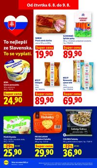 aktuální leták Lidl 6.8.2026-9.8.2026