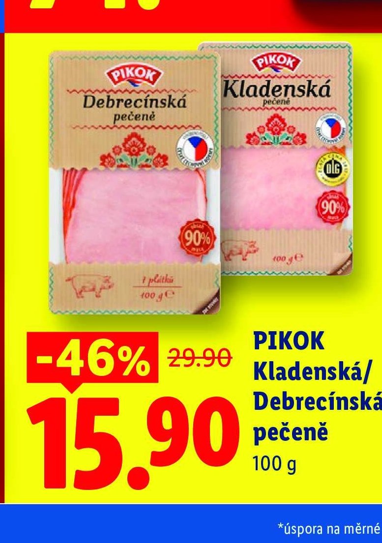 PIKOK Kladenská/Debrecínská pečeně