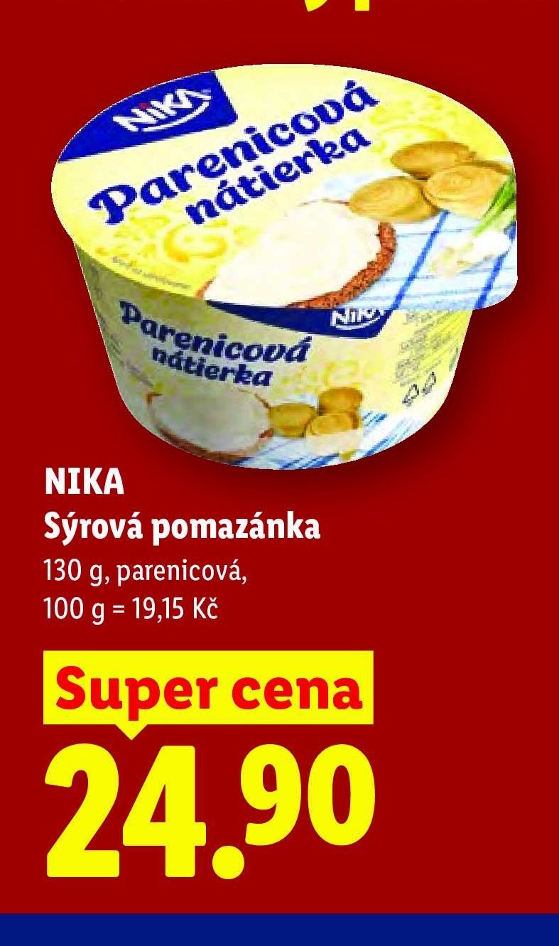 NIKA Sýrová pomazánka