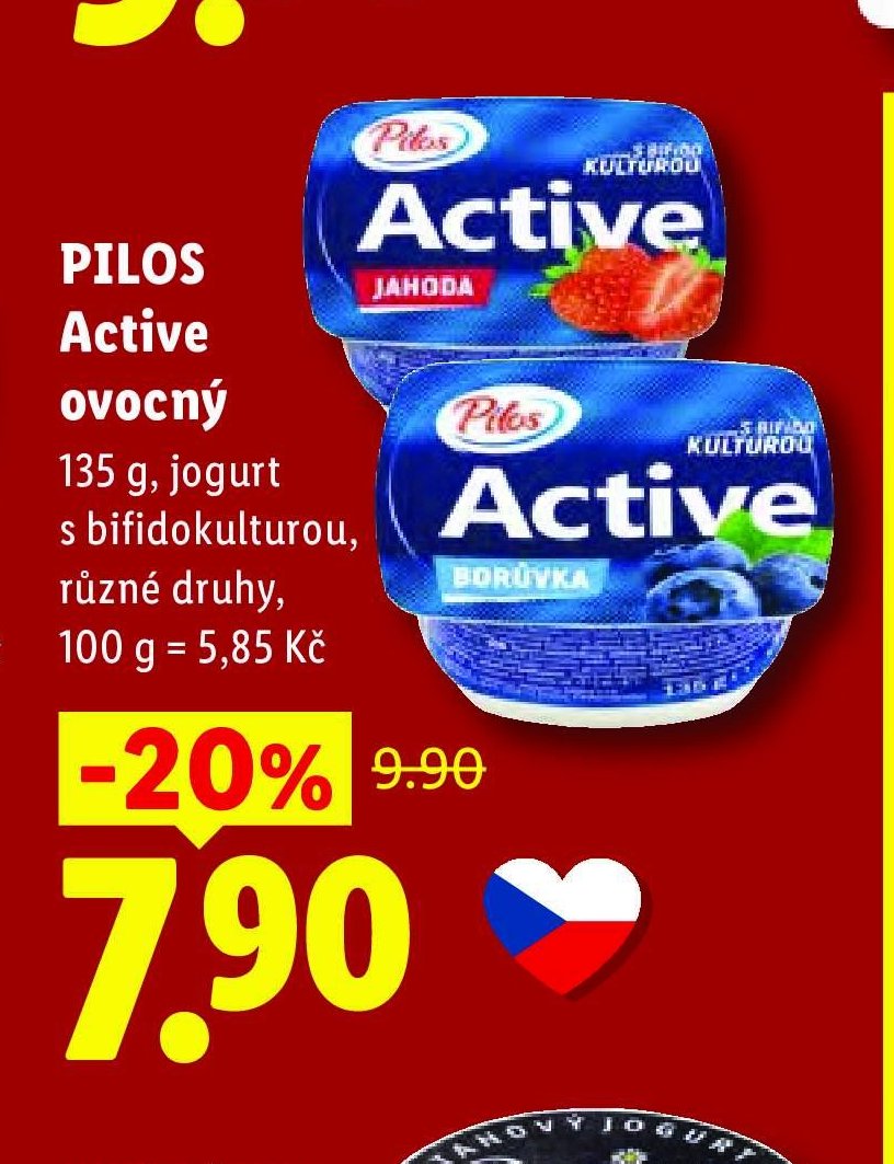 PILOS Active ovocný