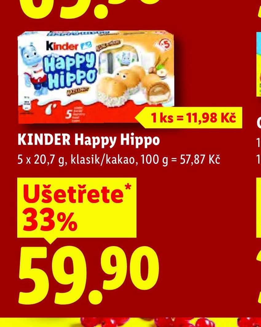 KINDER Happy Hippo