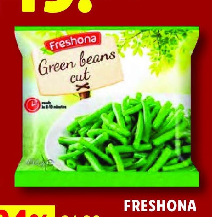 FRESHONA Zelené fazolové lusky