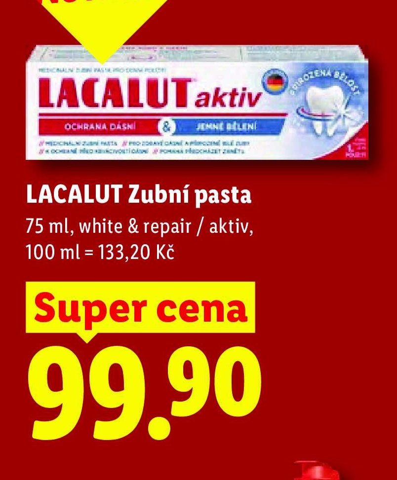 LACALUT Zubní pasta