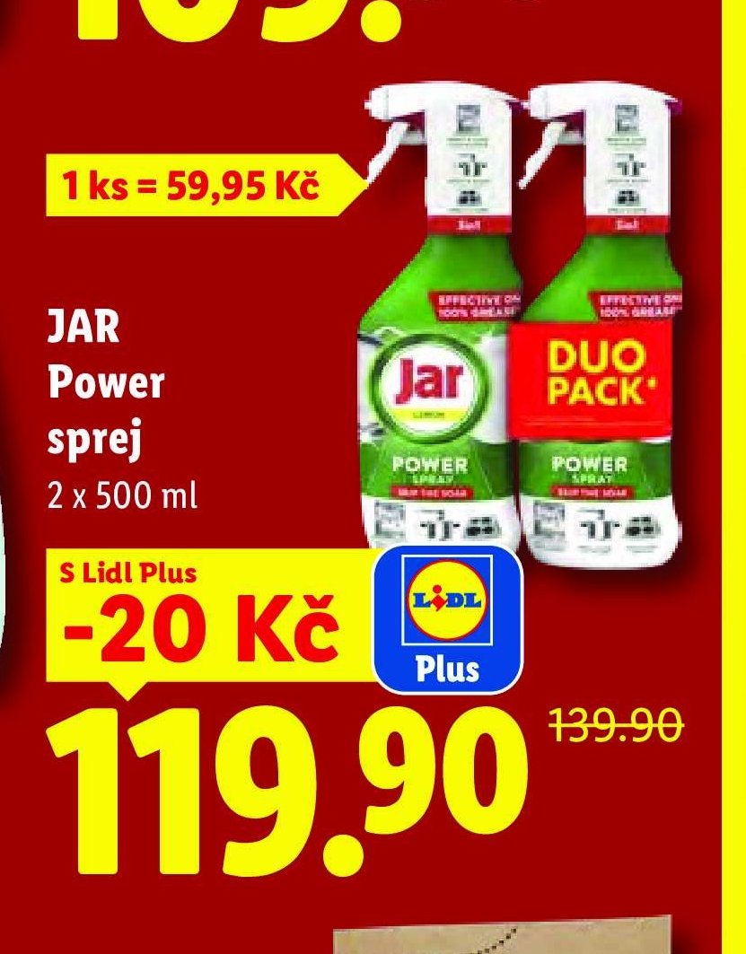 JAR Power sprej