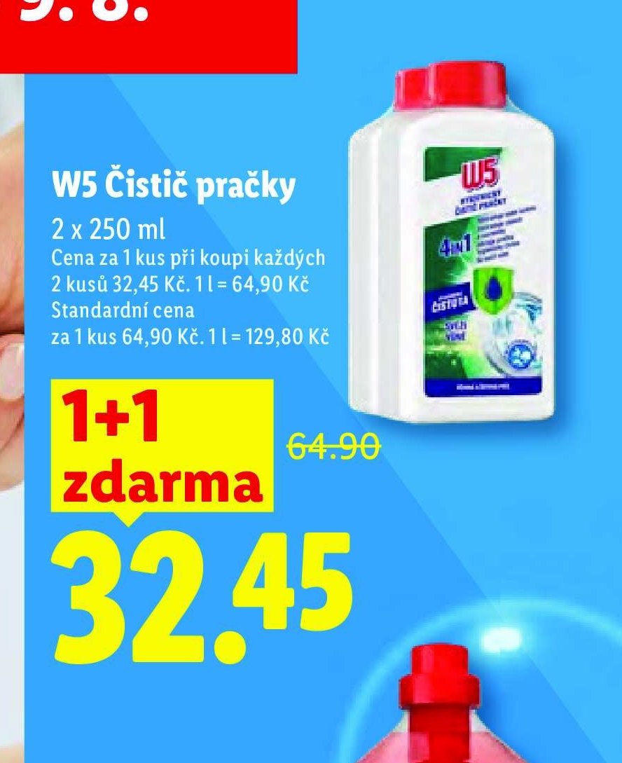 W5 Čistič pračky