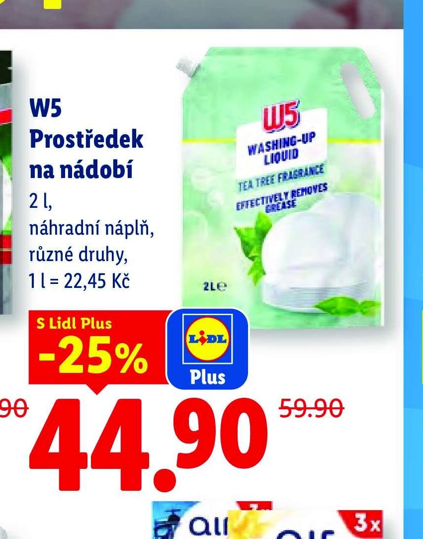 W5 Prostředek na nádobí