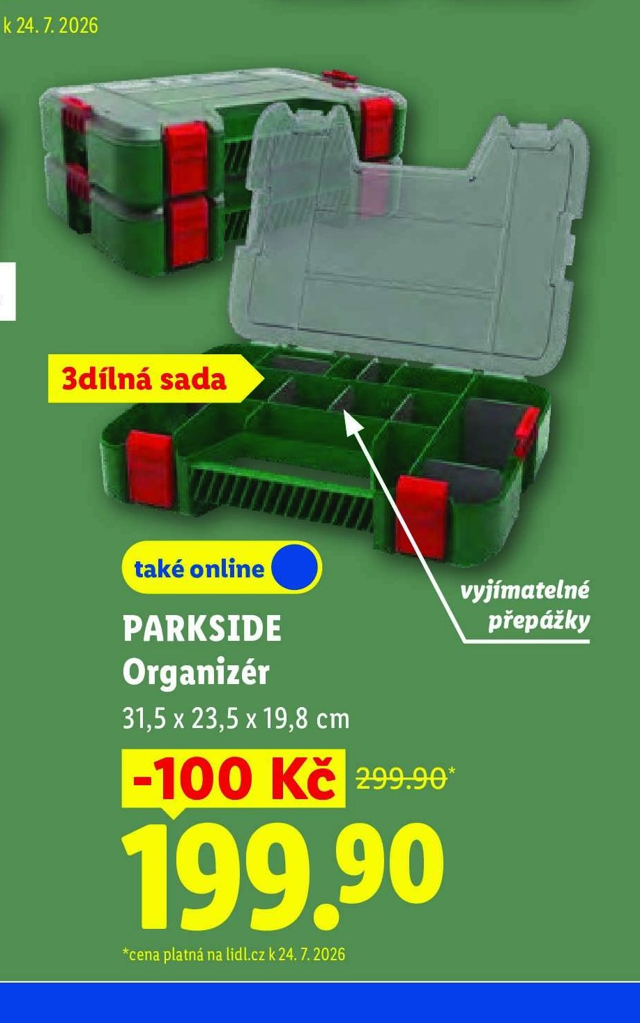 PARKSIDE Organizér (31,5 x 23,5 x 19,8 cm)