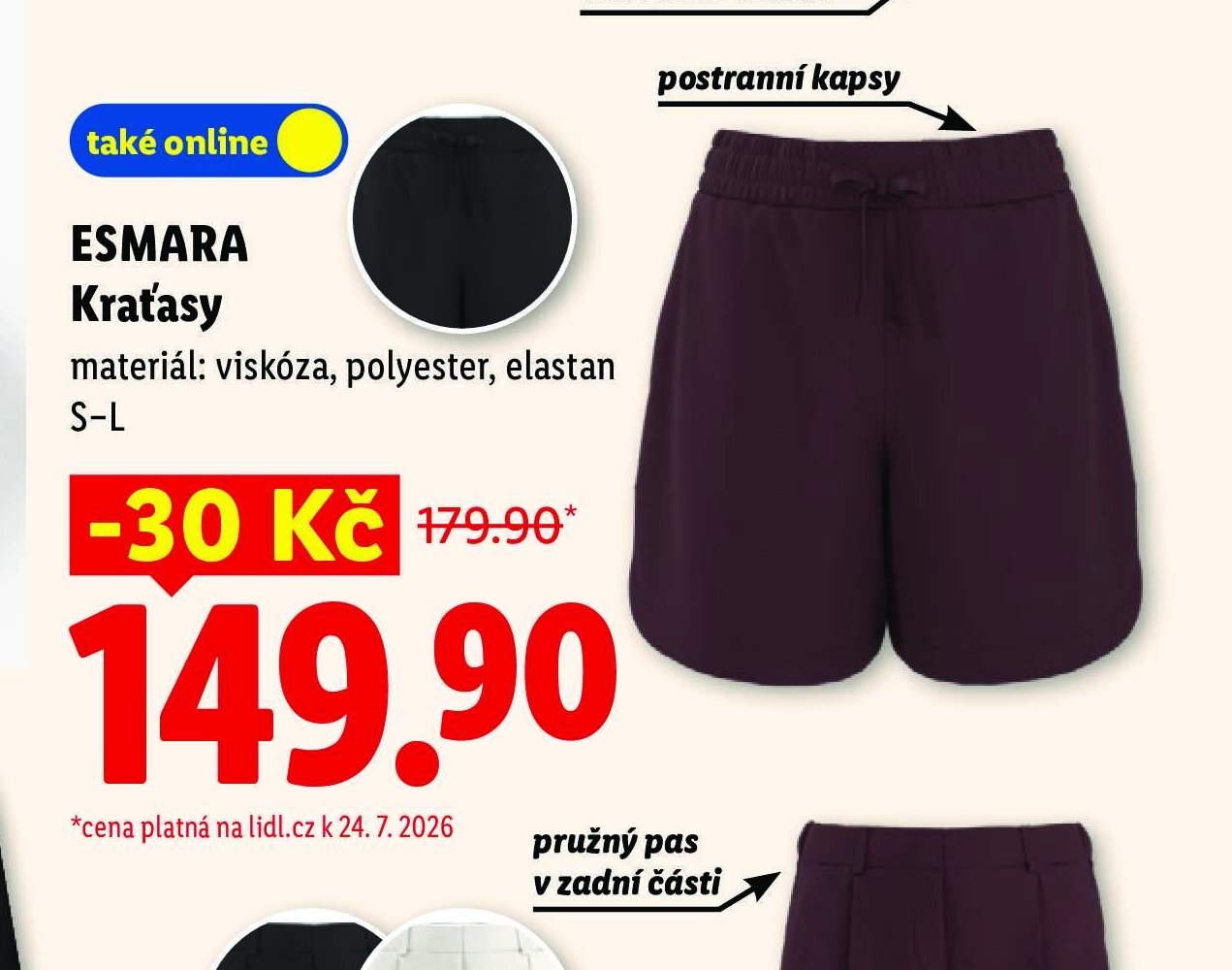 ESMARA Kraťasy
