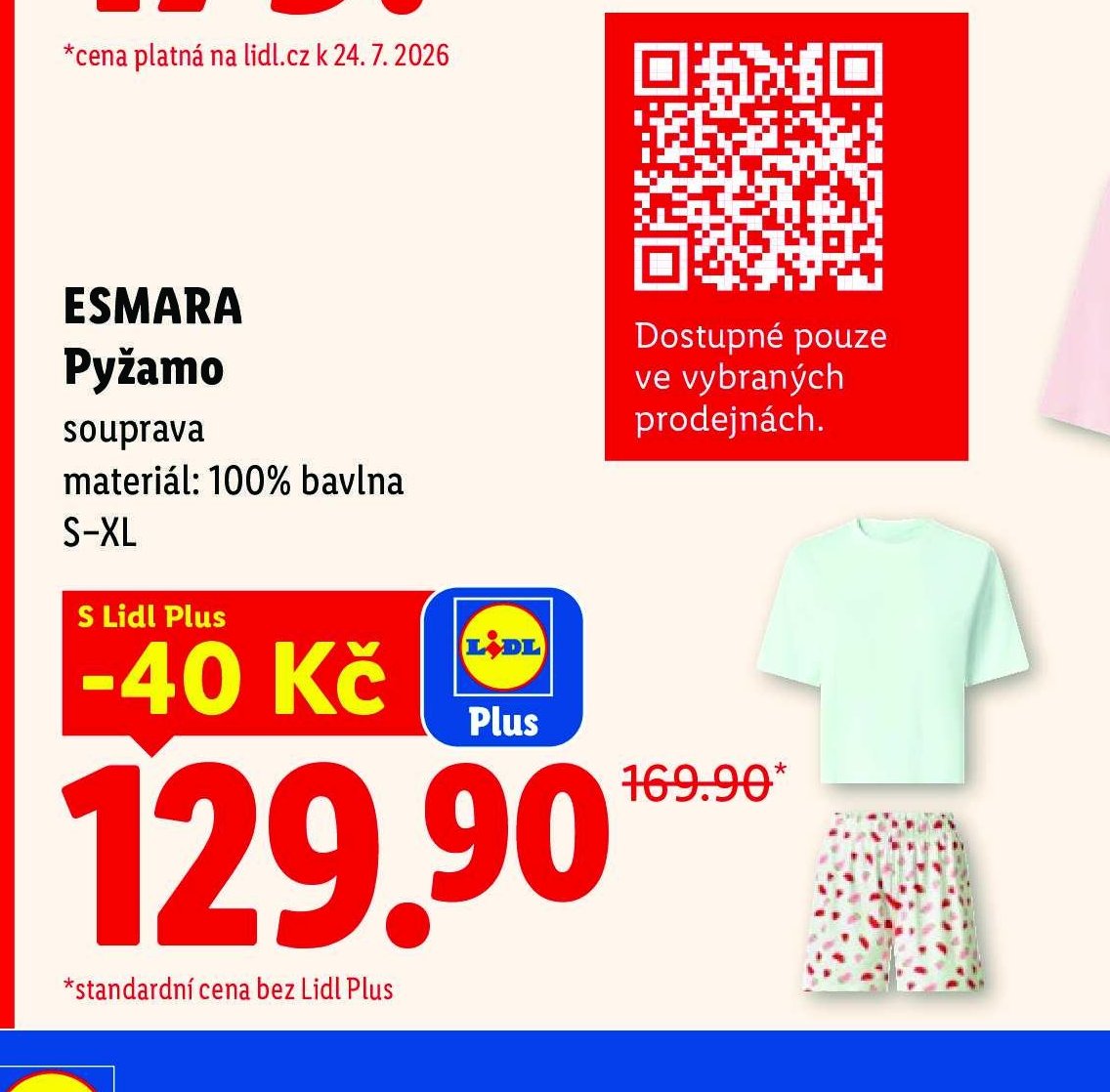 ESMARA Pyžamo souprava