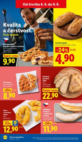 aktuální leták Lidl 6.8.2026-9.8.2026
