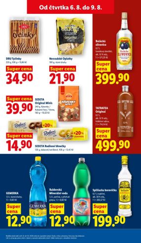 aktuální leták Lidl 6.8.2026-9.8.2026