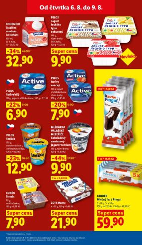 aktuální leták Lidl 6.8.2026-9.8.2026