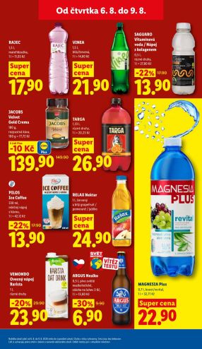 aktuální leták Lidl 6.8.2026-9.8.2026