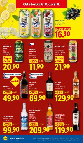 aktuální leták Lidl 6.8.2026-9.8.2026