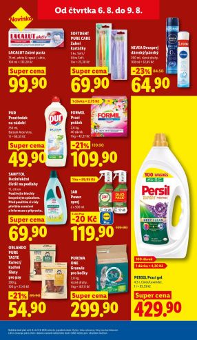 aktuální leták Lidl 6.8.2026-9.8.2026