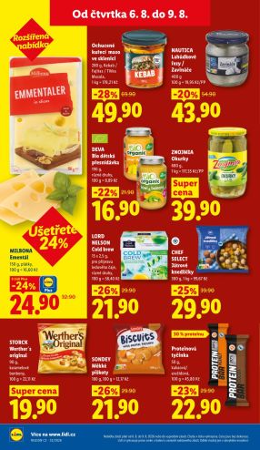 aktuální leták Lidl 6.8.2026-9.8.2026