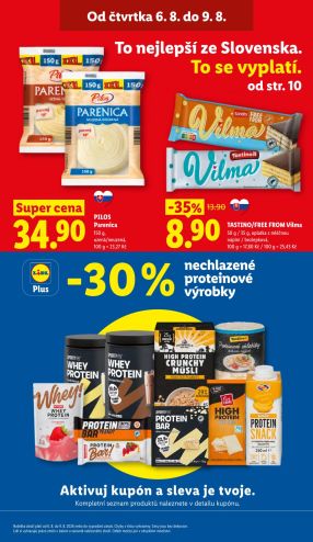 aktuální leták Lidl 6.8.2026-9.8.2026