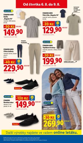 aktuální leták Lidl 6.8.2026-9.8.2026