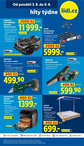 aktuální leták Lidl 6.8.2026-9.8.2026