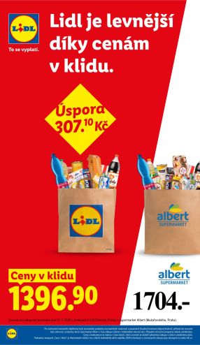 aktuální leták Lidl 6.8.2026-9.8.2026