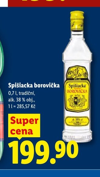 Spišiacka borovička