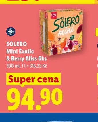 SOLERO Mini Exotic & Berry Bliss 6ks