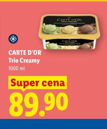 CARTE D'OR Trio Creamy
