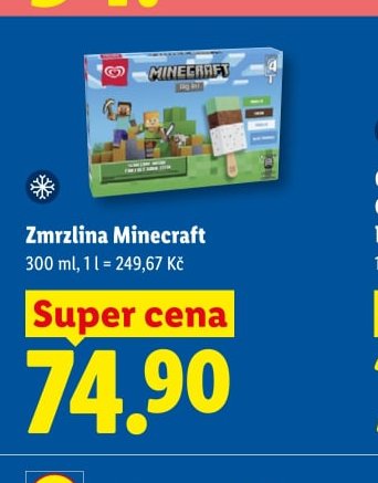 Zmrzlina Minecraft