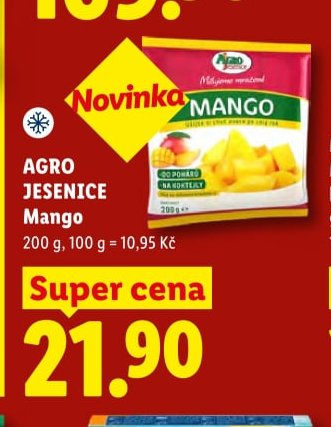 AGRO JESENICE Mango