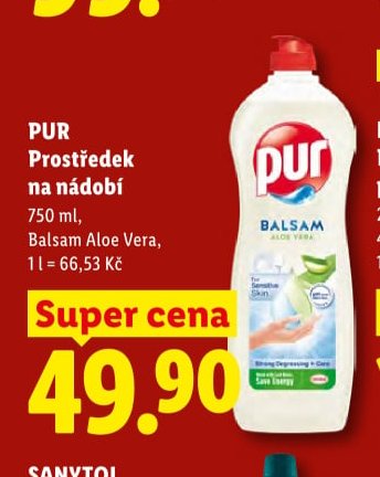 PUR Prostředek na nádobí