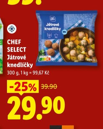 CHEF SELECT Játrové knedlíčky