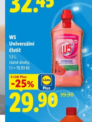 W5 Univerzální čistič