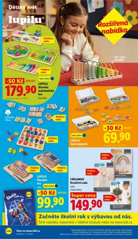 aktuální leták Lidl 3.8.2026-9.8.2026