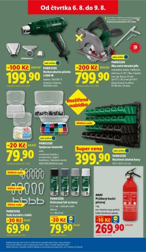 aktuální leták Lidl 3.8.2026-9.8.2026