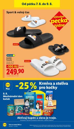 aktuální leták Lidl 3.8.2026-9.8.2026