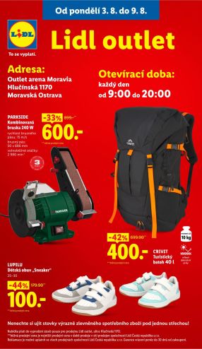 aktuální leták Lidl 3.8.2026-9.8.2026