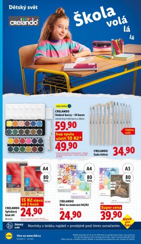 aktuální leták Lidl 3.8.2026-9.8.2026
