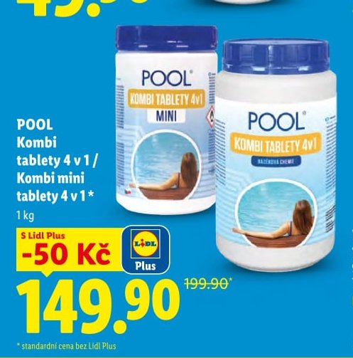 POOL Kombi tablety 4 v 1 / Kombi mini tablety 4 v 1 - Lidl aktualniletaky.eu