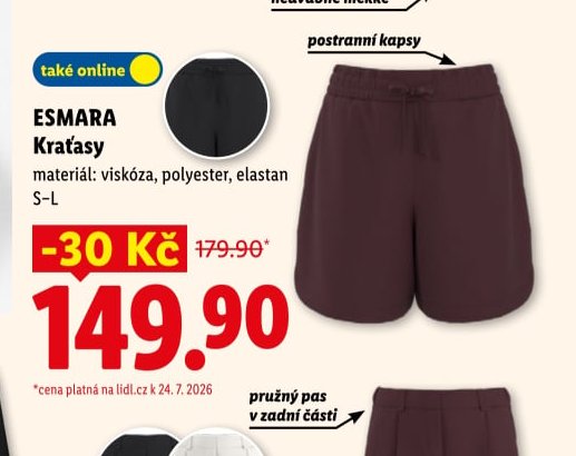 ESMARA Kraťasy
